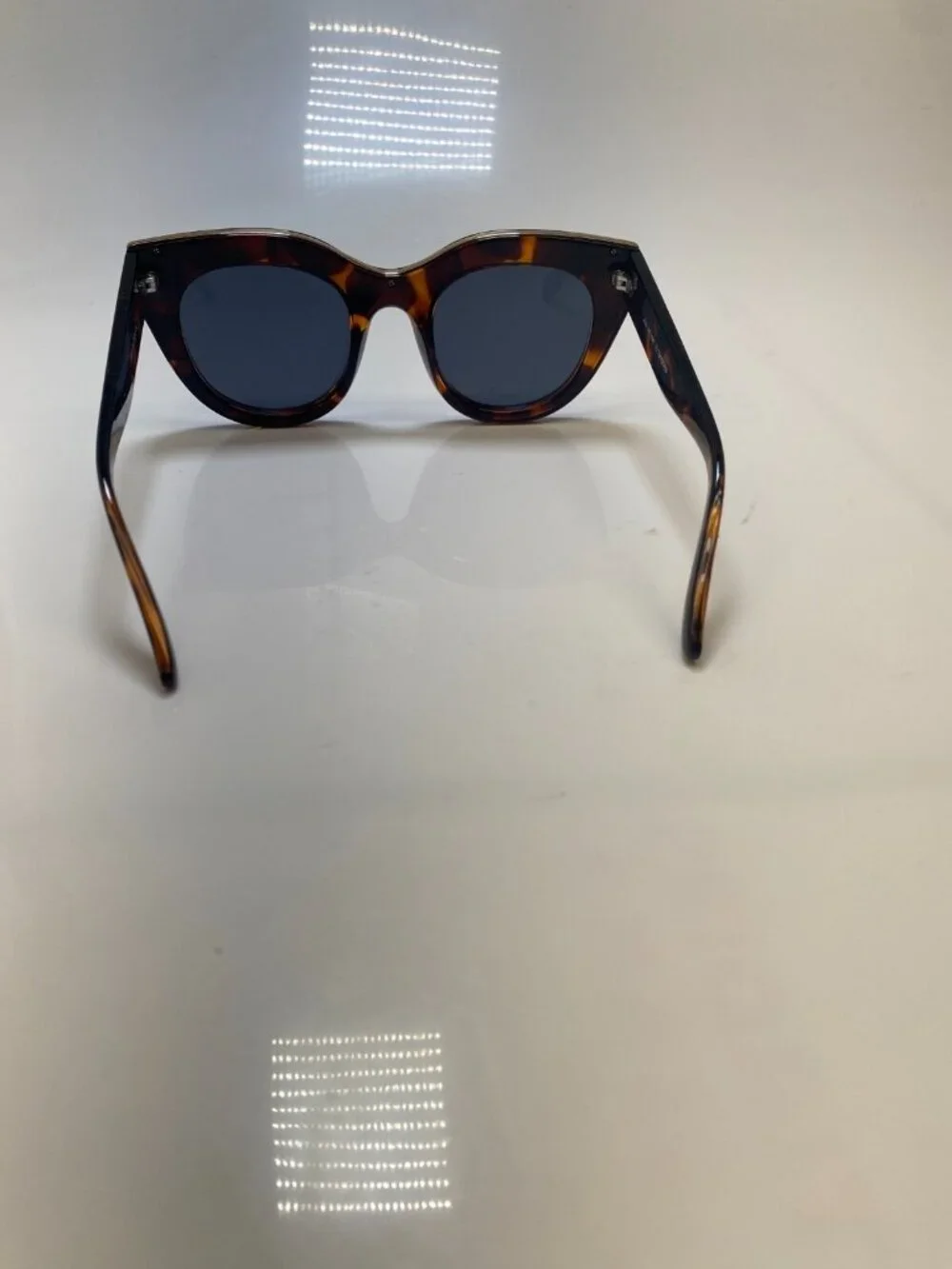 Le Specs Womens Tortoise/ Smoke Air Heart 51mm Sunglasses